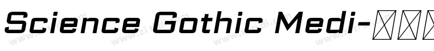 Science Gothic Medi字体转换 Science Gothic Medi字体转换
